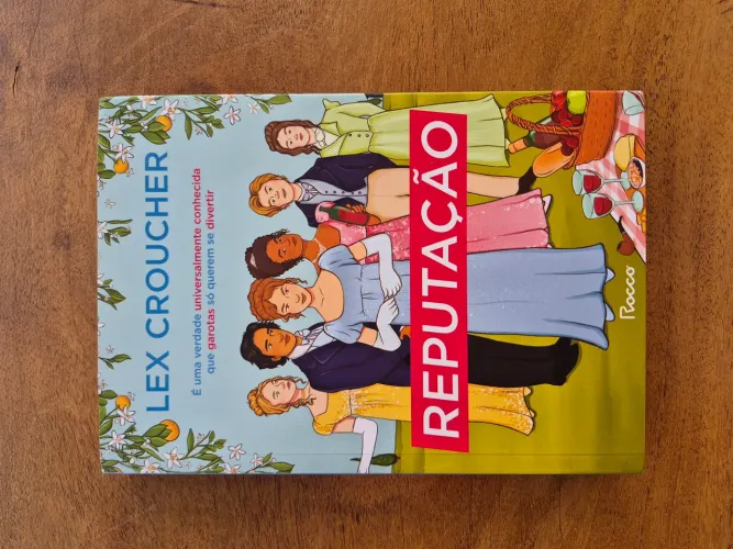 Livro Reputação Lex Croucher - ótimo estado