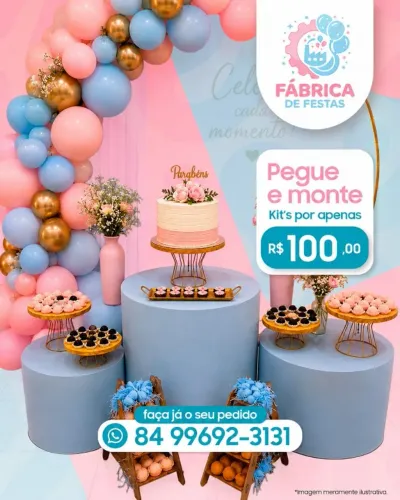 Pegue e Monte disponível