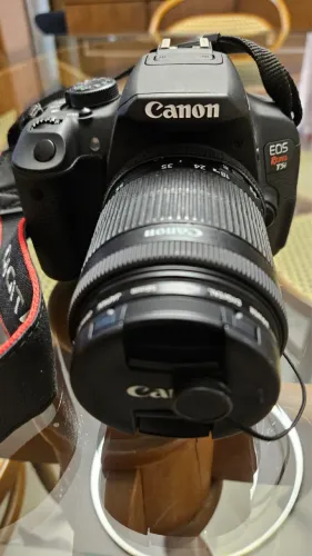 Canon T5i Lente 18-55mm + Lente Opteka Semi Fisheye 0.35x + 16gb + Lowepro Format 160