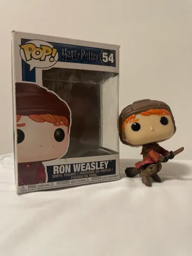 Funko Pop Ron Weasley Quadribol 54 com Caixa