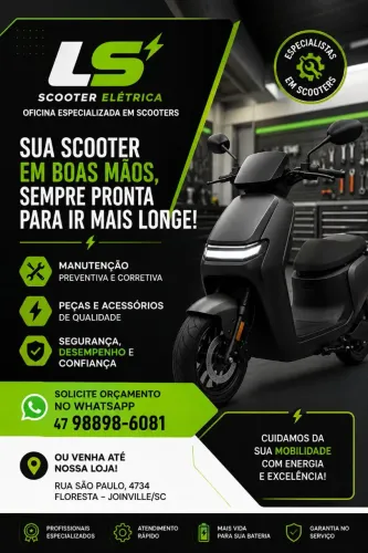 Assistência técnica autorizada Scooter elétrica