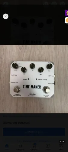 pedal delay p guitarra