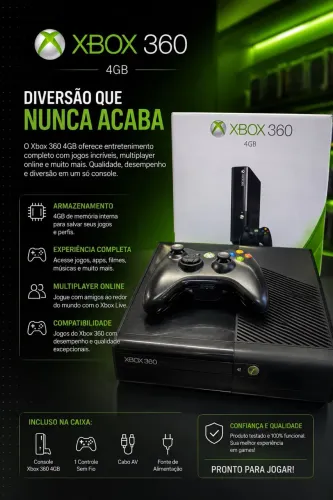 Xbox 360 4gb