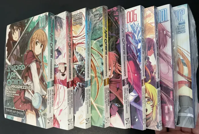 Mangás Sword Art Online Progressive - Inglês