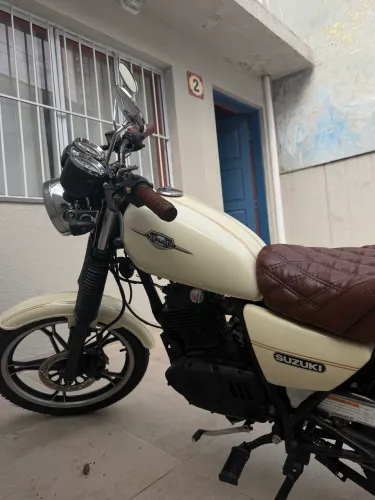 SUZUKI INTRUDER 125 CUSTOM CAFÉ RACER RETRÔ - PROJETO ÚNICO - RARIDADE