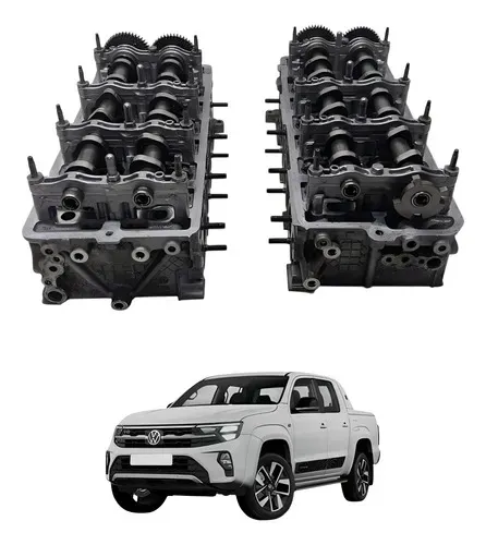 Cabeçote Vw Amarok 3.0 V6 2018 2025 Par