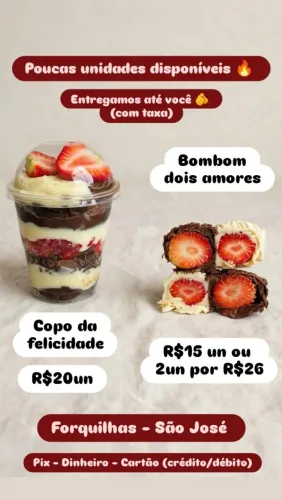 DOCES EM FORQUILHAS, SÃO JOSÉ 