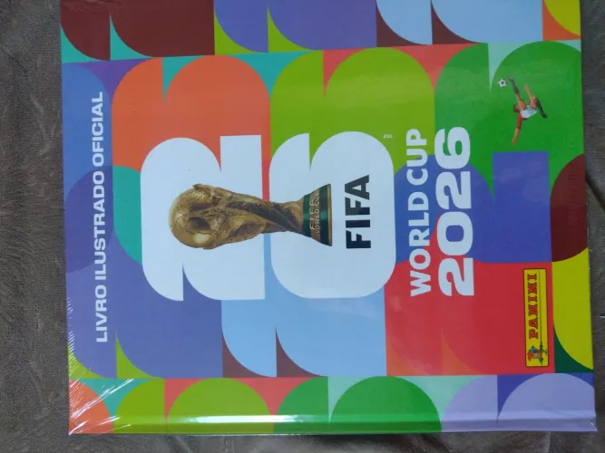 Álbum Panini Copa 2026 Capa Dura