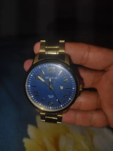 Relógio masculino seculus