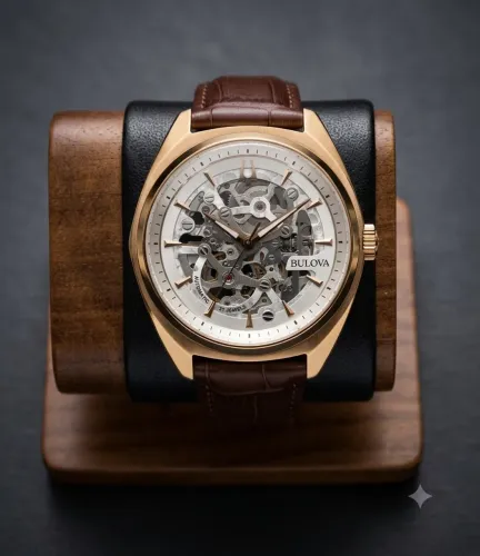 Relógio Bulova Skeleton Automático Novo