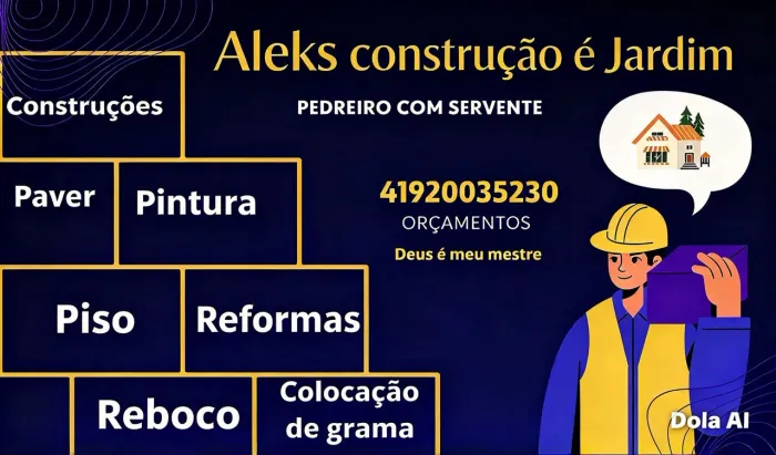 Reformas em geral e jardinagem manutenção e plantios de grama
