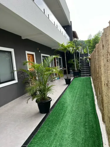 Quarto e sala mobiliado no tibau