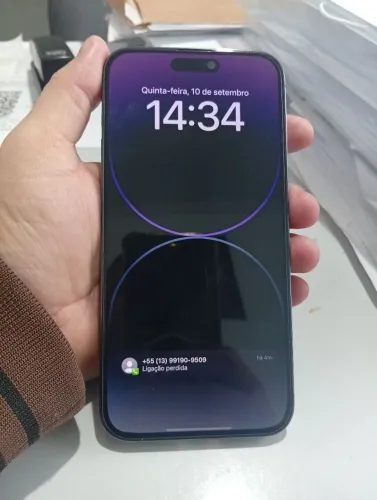 IPhone 14 Pro Max Roxo Profundo 256 GB ( Semi-novo) contato *
