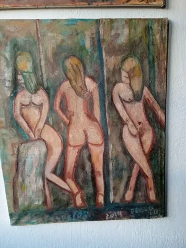 Obra de arte tela.