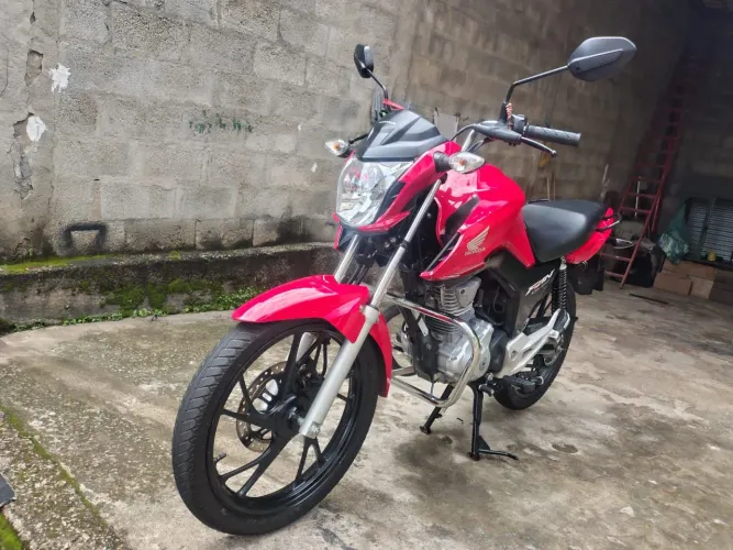 Fan 160 zera só pegar e rodar toda em dia revisada manual chave reserva