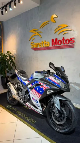 Kawasaki Ninja 300 2014 - Cinza