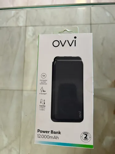 Carregador portátil 12.000 mHa OVVI