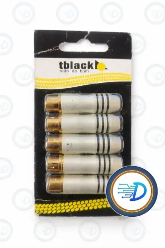 Plug mini Dim 4 pinos S-Video cartela com 5 pç