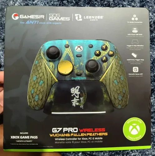 Gamesir G7 Pro Wuchang, sem fio, licenciado para Xbox Series, Xbox One e PC- Sem gamepass