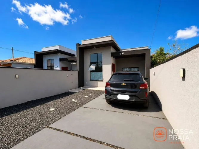 Casa com 2 dormitórios à venda, 65 m² por R$ 395.000,00 - Princesa do Mar - Itapoá/SC