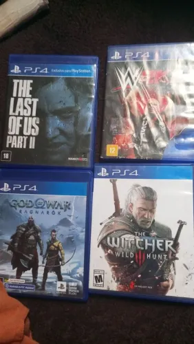 Coleção jogos de PS4