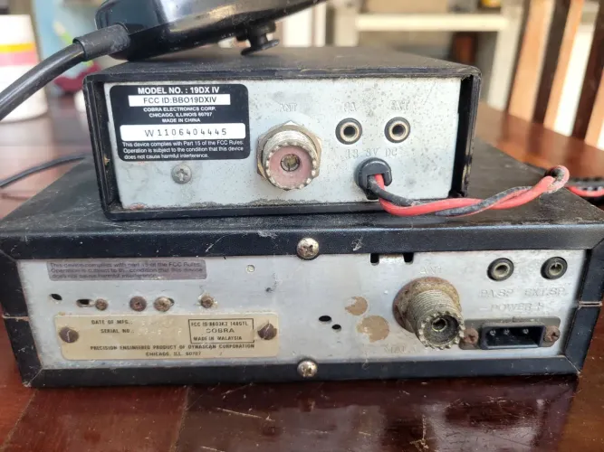 Radio Amador Px S Cobra Modelo 19 Dx Iv Com Microfone No3 (Usado)