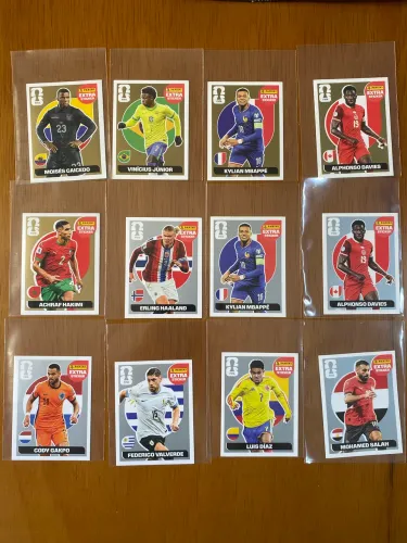 Figurinhas Extra Panini Legend Copa 2026 Ouro Prata Bronze Roxa