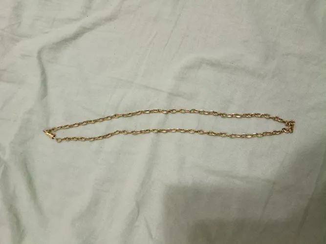 Cordão ouro oco