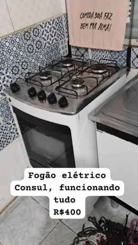 Fogão semi novo