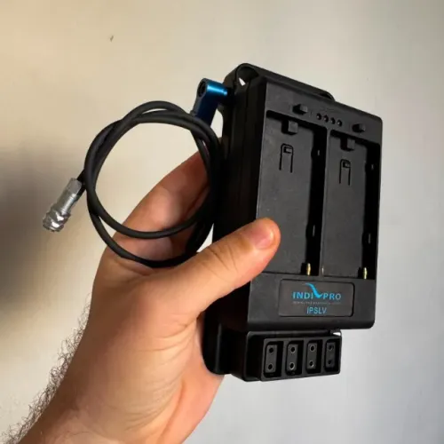 Sistema de alimentação duplo NP-F IndiPRO Tools com suporte para rods de 15 mm para Blackm