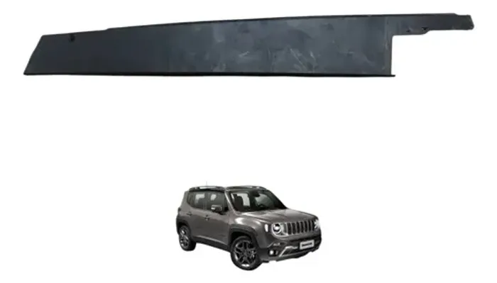 Moldura Externa Coluna Porta Renegade 2015a20 Diant Direita Preto