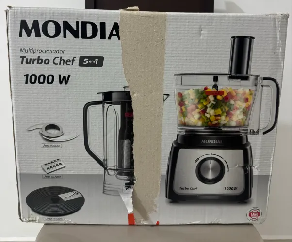 Multiprocessador Turbo Chef 1000w Mondial