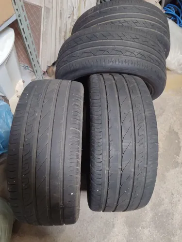 4 Pneus 225 45 17 2 bom e 2 ruim