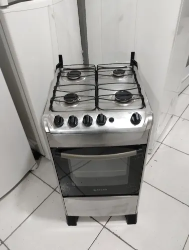 Fogão inox 4 bocas