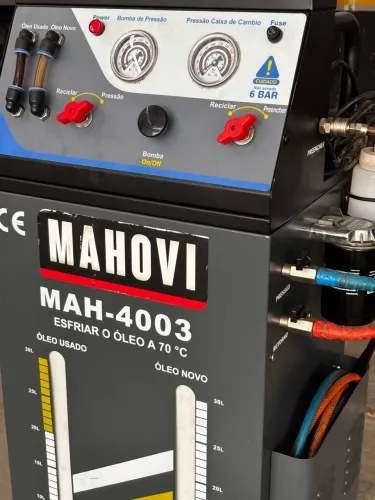 Máquina MAHOVI troca de óleo de câmbio automático 