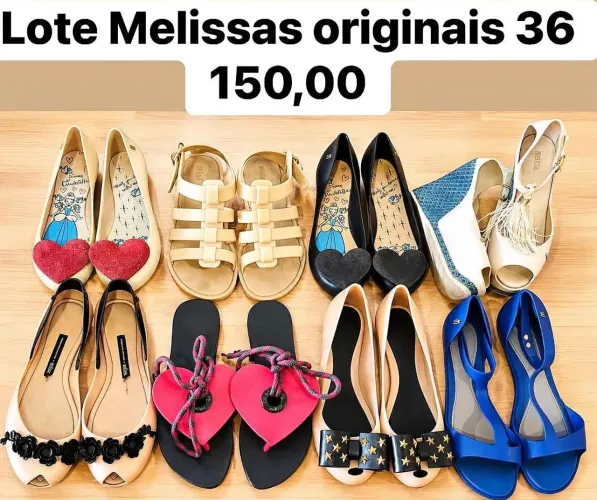 Lote Melissas originais 36