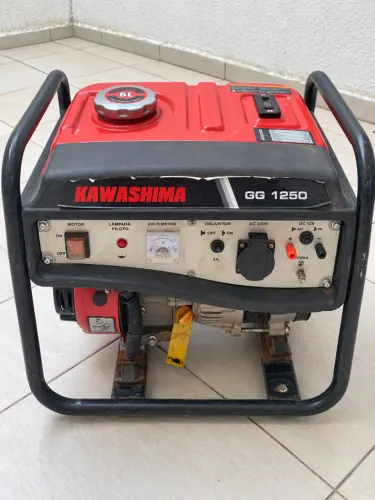 Gerador De Energia A Gasolina Kawashima Gg-1250 - Mono 220v