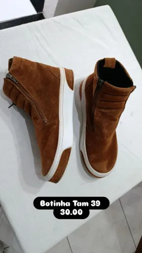 Tênis botinha, sapatos Outer Tam 39