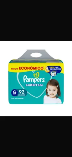 Fralda Pampers G
