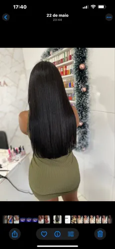 Telas de cabelo humano