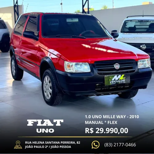 Fiat Uno Mille WAY Economy 1.0 F.flex 2P 2010