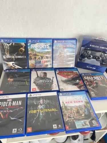 Jogos de PS4 e PS5