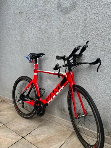 Bicicleta bike de Triathlon Giant Trinity Tam. M