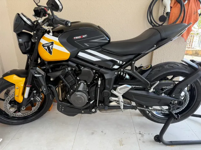Moto Triumph Trident 660 2026 Extra Revisada Na Garantia