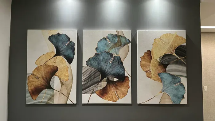 Kit de quadros decorativos 90x63cm