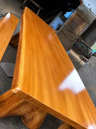 Mesa 4 metros com bancos