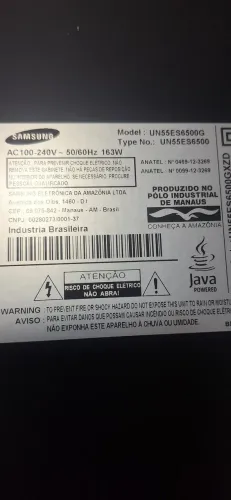 Tv Samsung 55 polegadas leia o anúncio