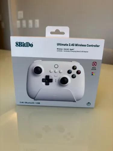 Controle 8BitDo Ultimate Hall Edition 2.4G Bluetooth