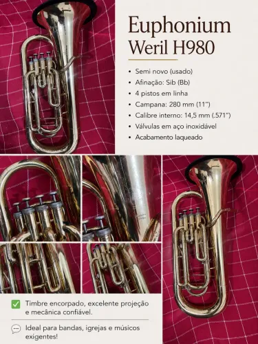 Euphonium Weril seminovo