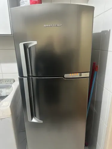 Geladeira Inox Brastemp Frost free Duplex linha Clean